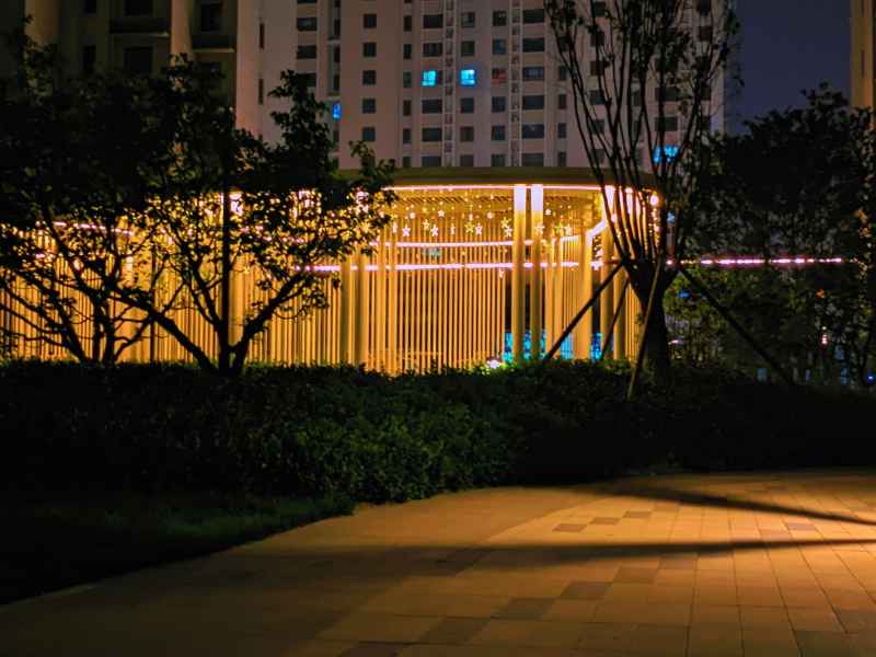 小区夜景 4