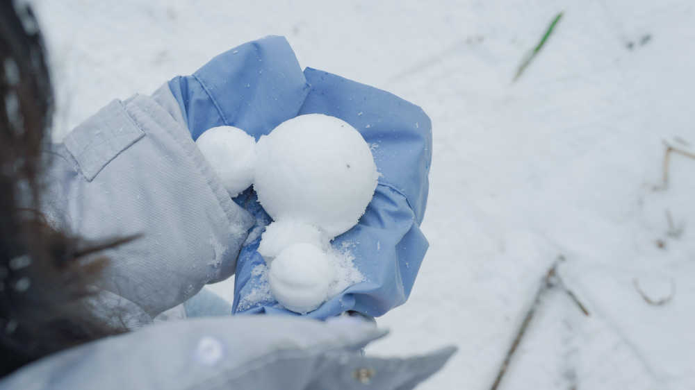 峨眉山雪