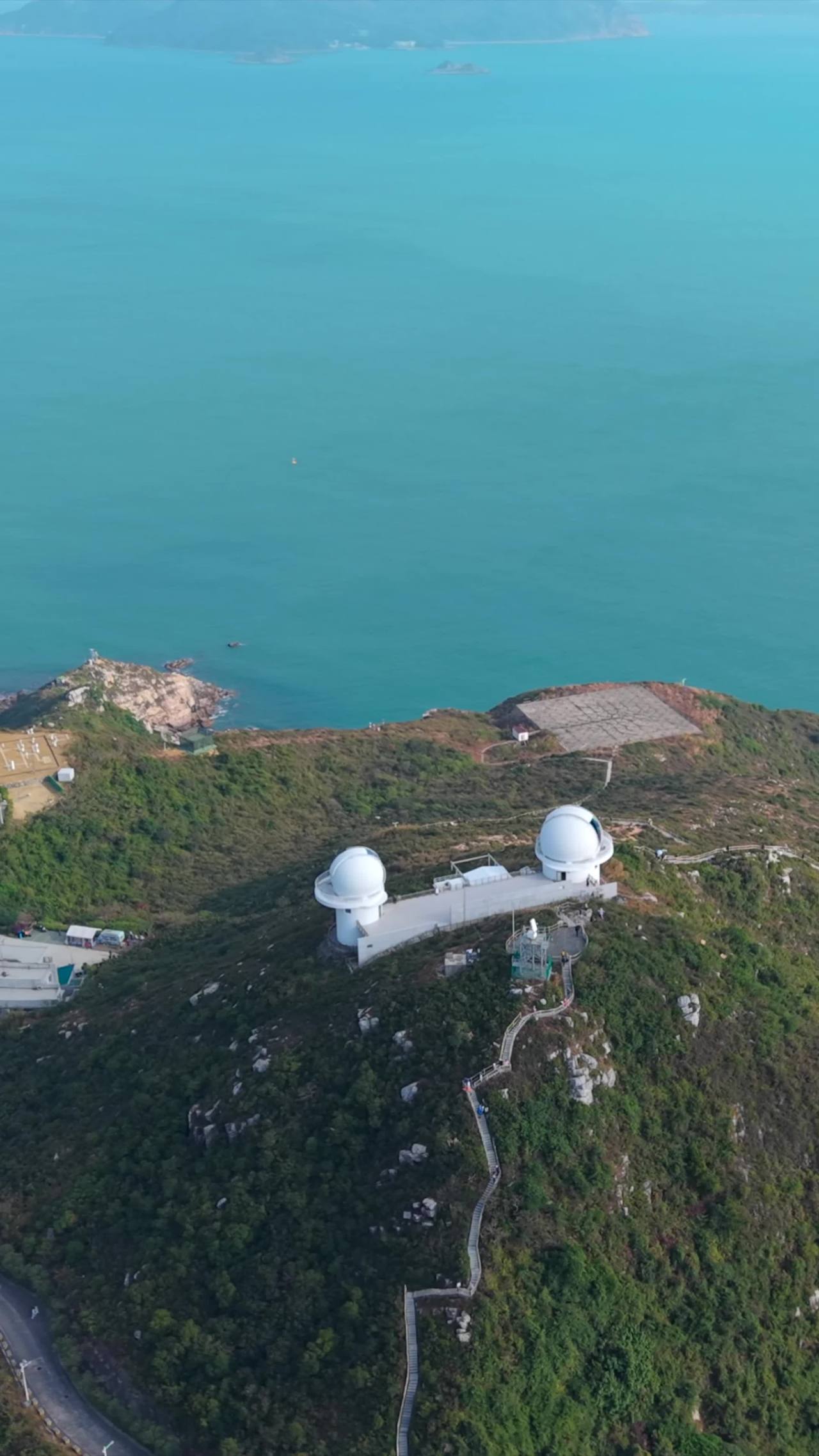深圳大鹏半岛天文台海岸线航拍合集竖屏