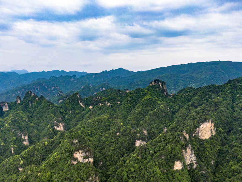 湖南张家界山川地貌