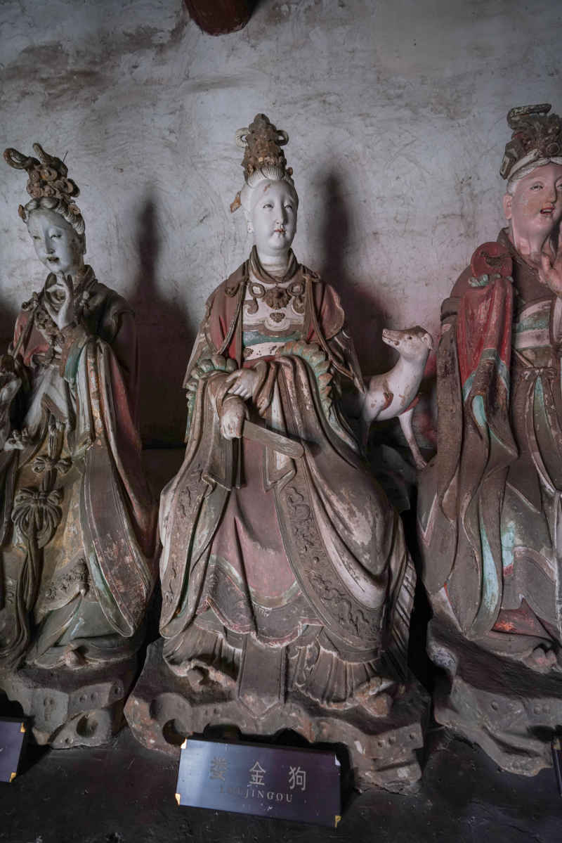 山西府城玉皇庙彩塑 2
