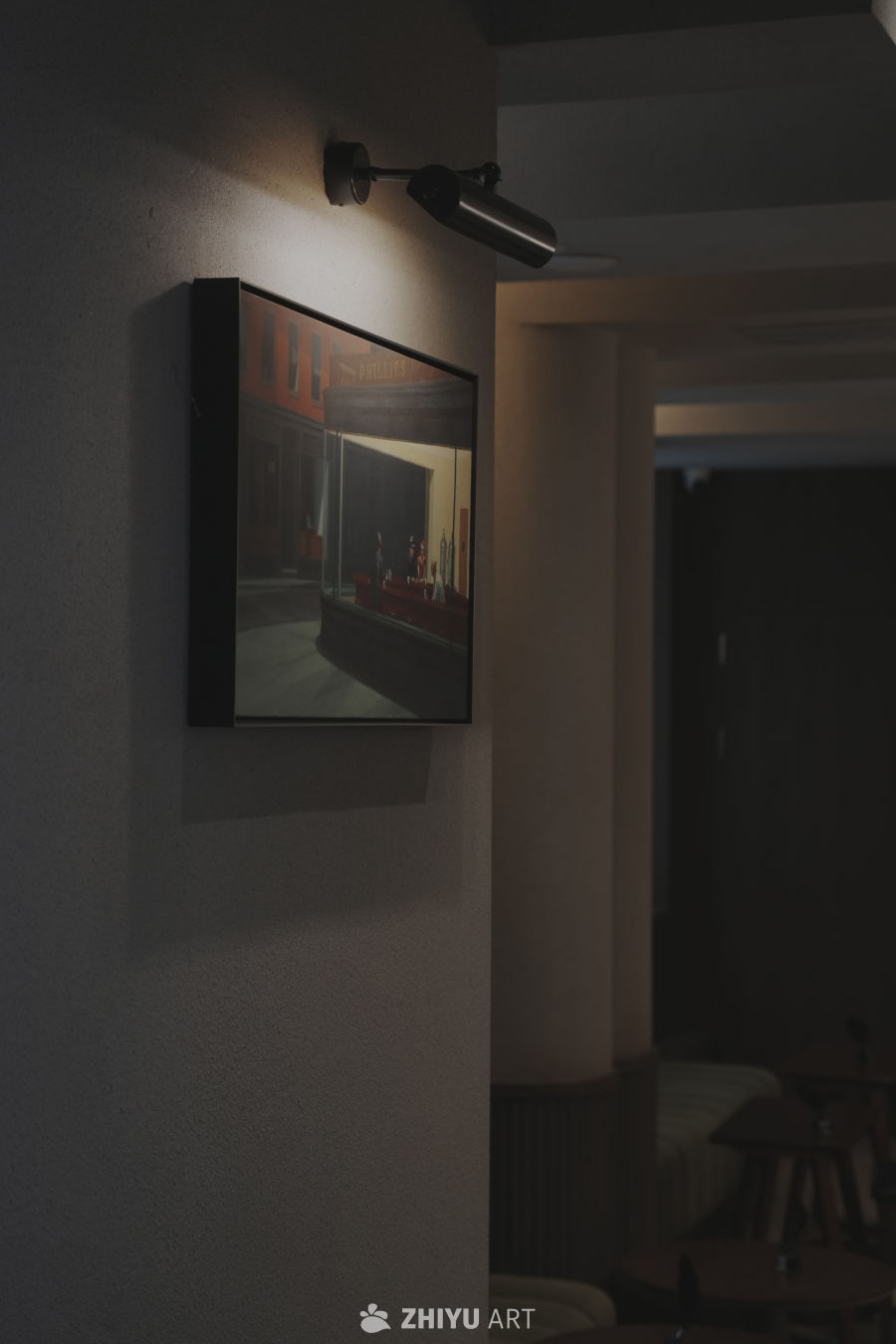 光影中的艺术画