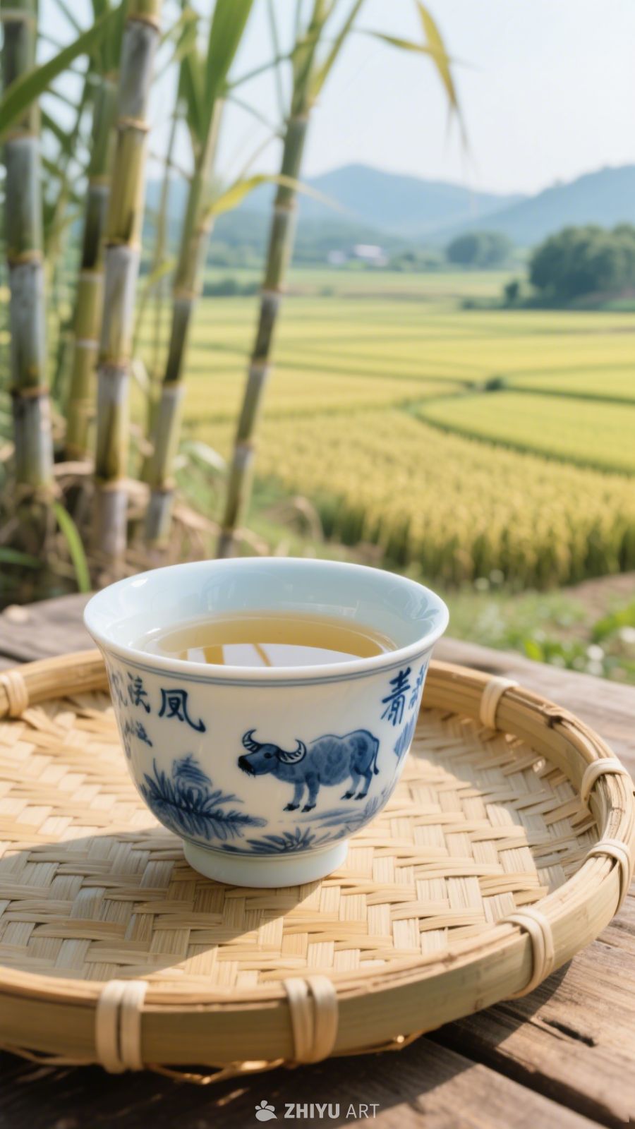 中式喝茶、潮汕茶、茶杯、喝茶 5