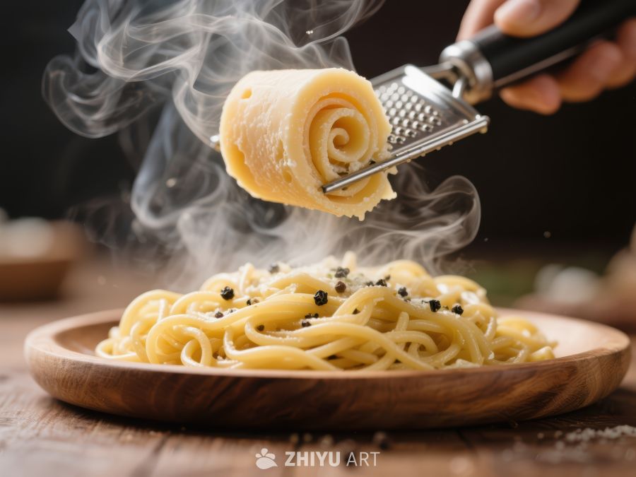 热腾腾的意大利面与现磨奶酪 1013