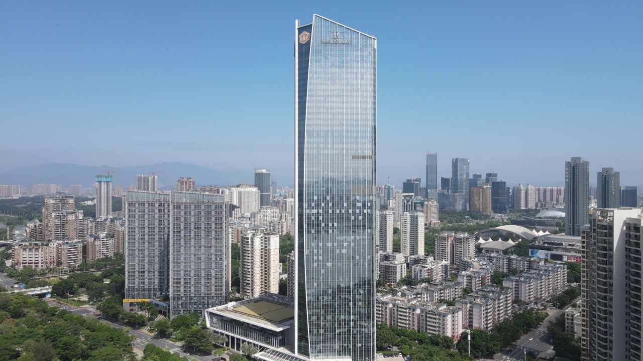 惠州市区航拍