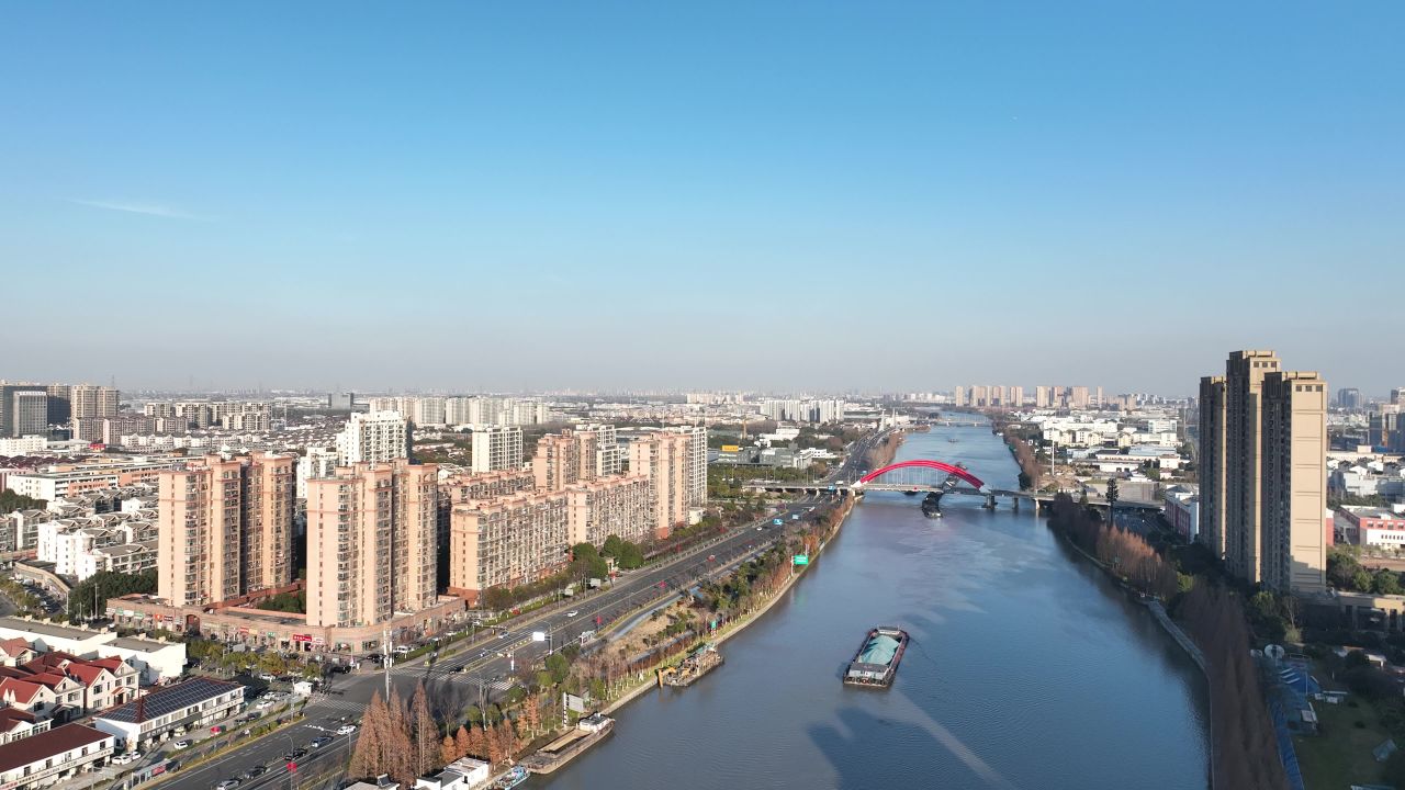 4K城市建筑风光大景 10