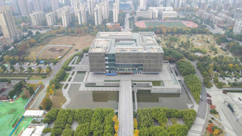 航拍安徽省文化博物园