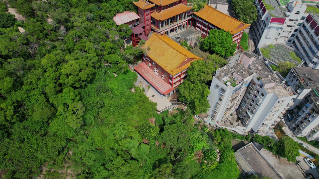 航拍厦门碧山岩寺景观 5