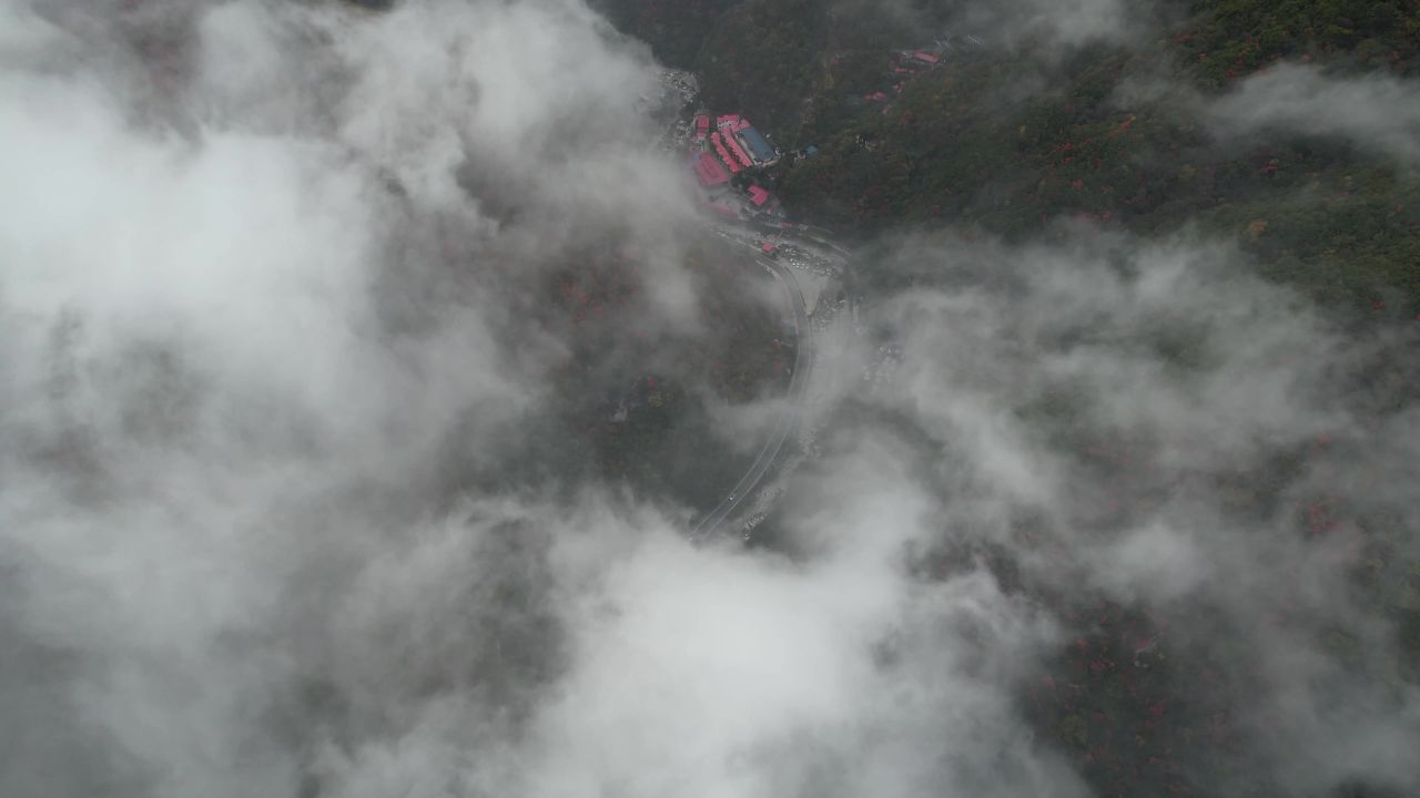 分水岭云海
