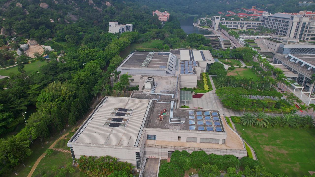 航拍厦门国家会计学院