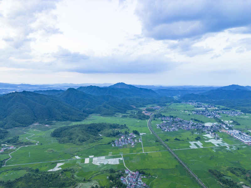 祖国壮丽河山航拍摄影图  