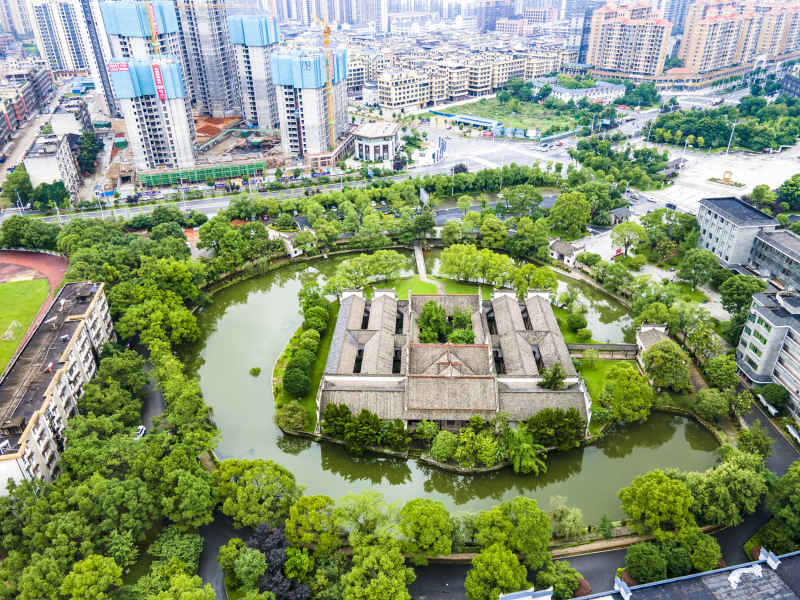 湖南湘潭湘乡市东山书院4A景区