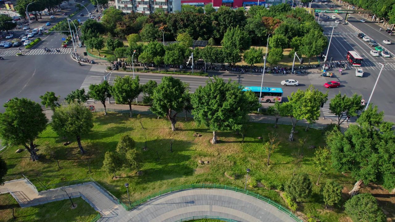 航拍福州林则徐广场 4