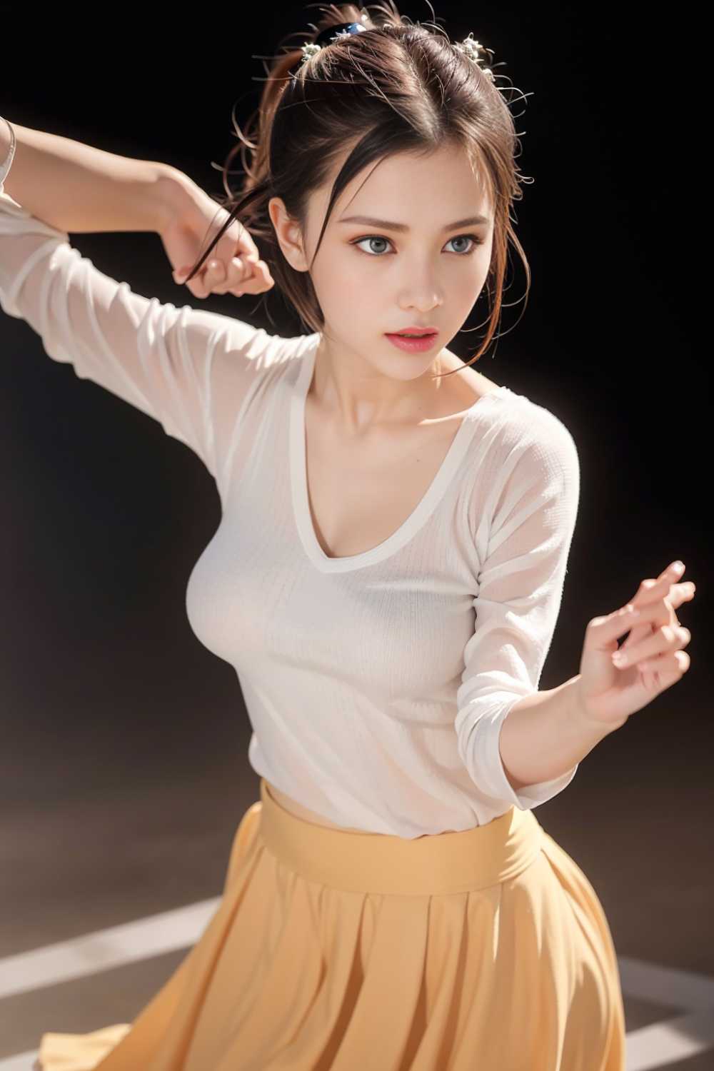 舞蹈女生