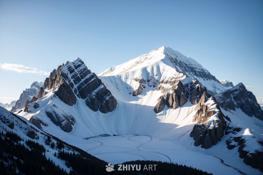 雪山 9
