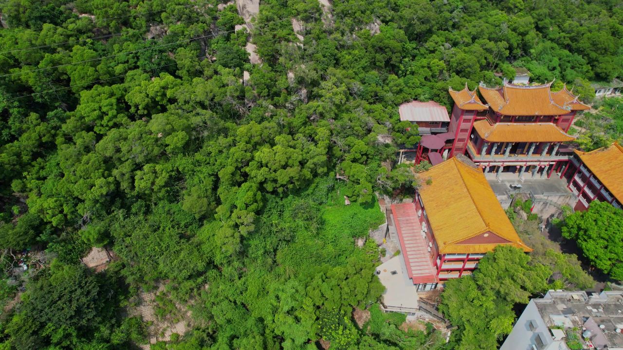 航拍厦门碧山岩寺景观 3