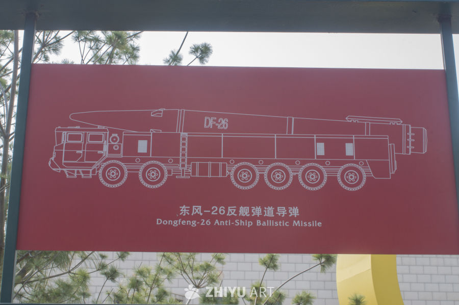 东风-26反舰弹道导弹介绍牌