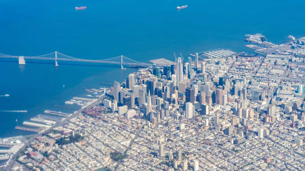 旧金山以上查看城市