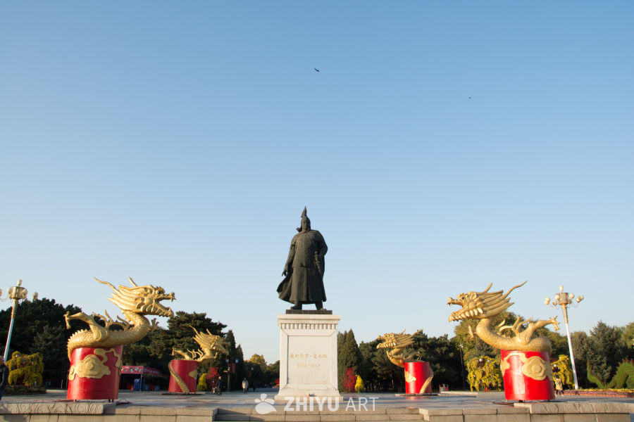 沈阳清昭陵皇太极广场