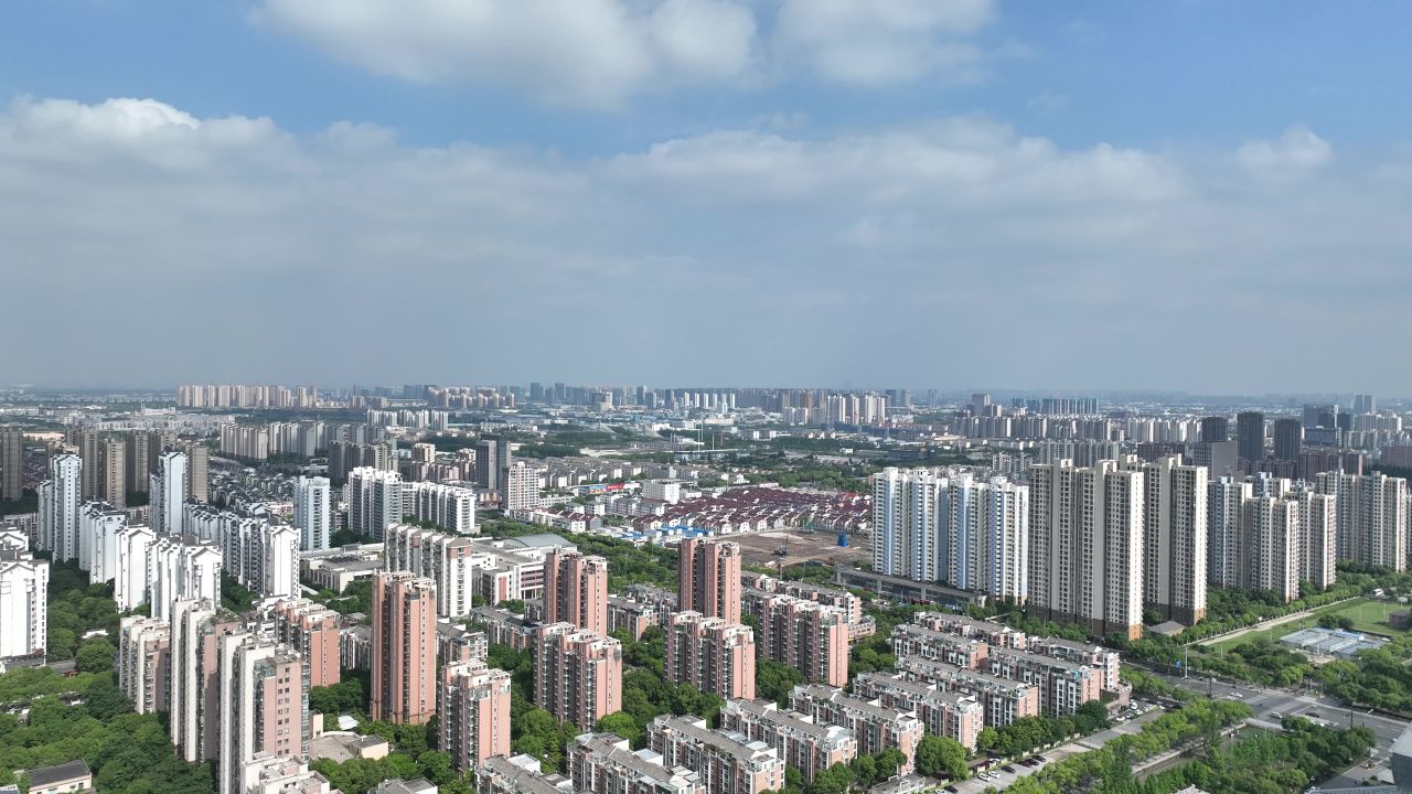 昆山城市航拍
