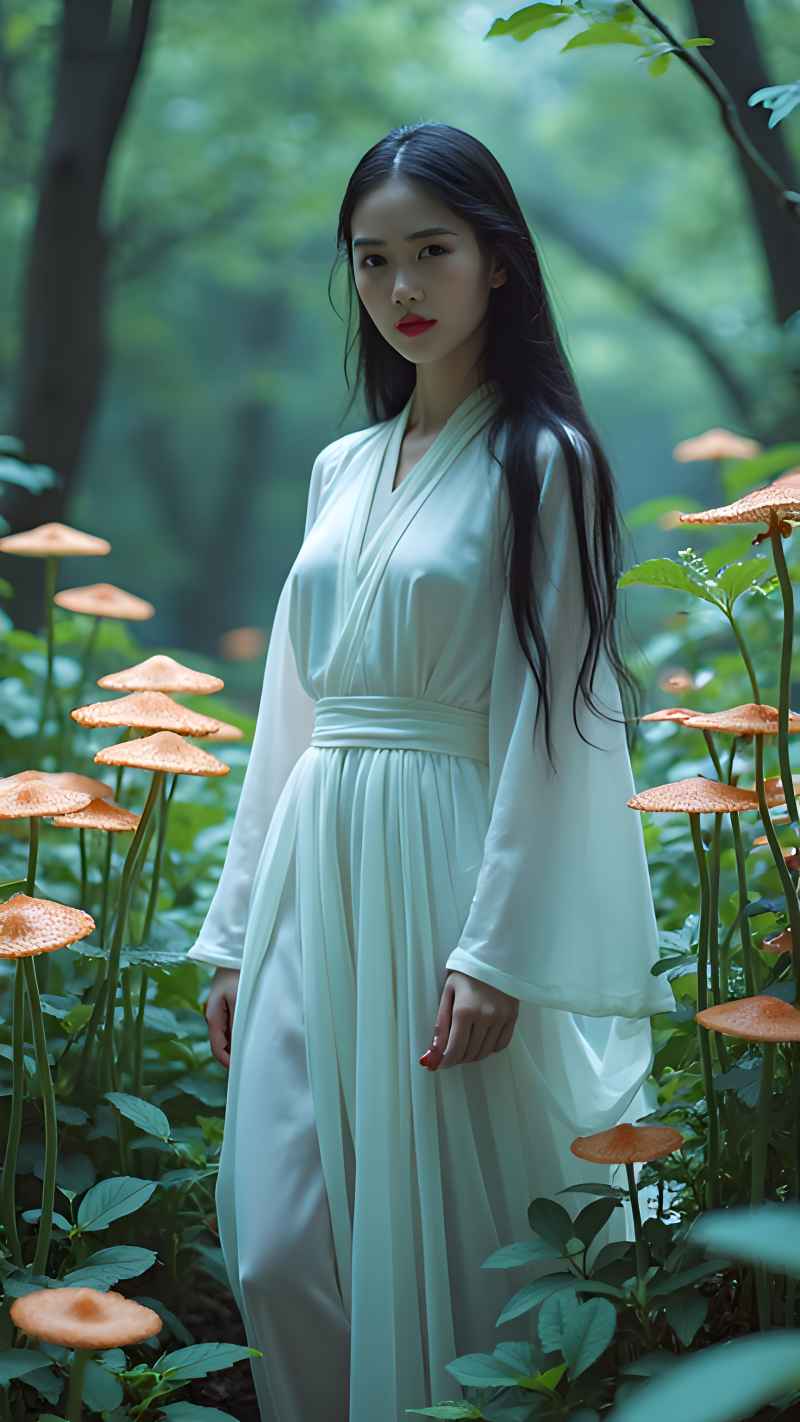 森林系列特色风格美女 9