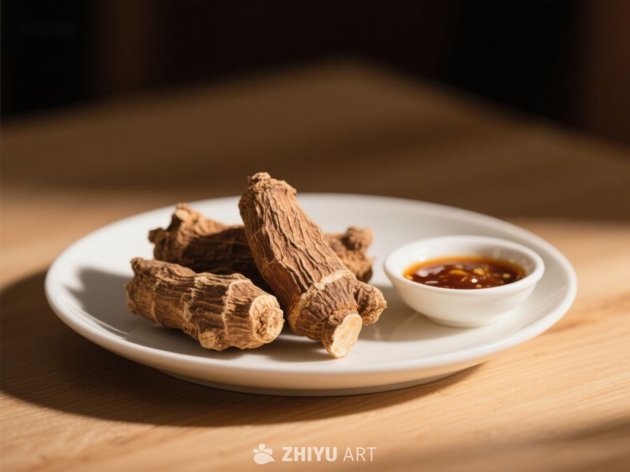 根茎配蘸酱，简约美食呈现 174