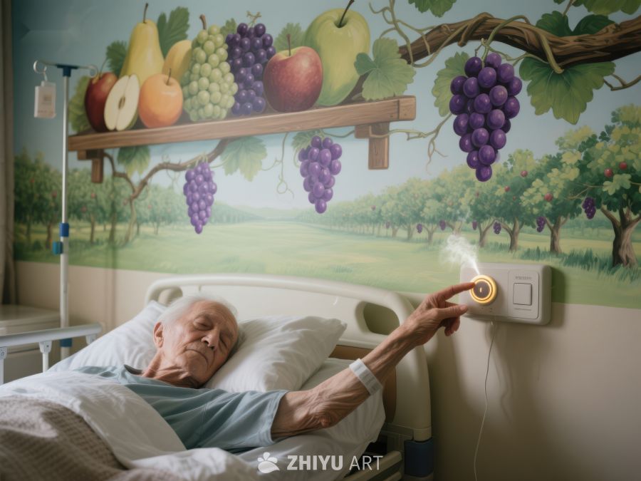 病床上的老人点燃香烟 32
