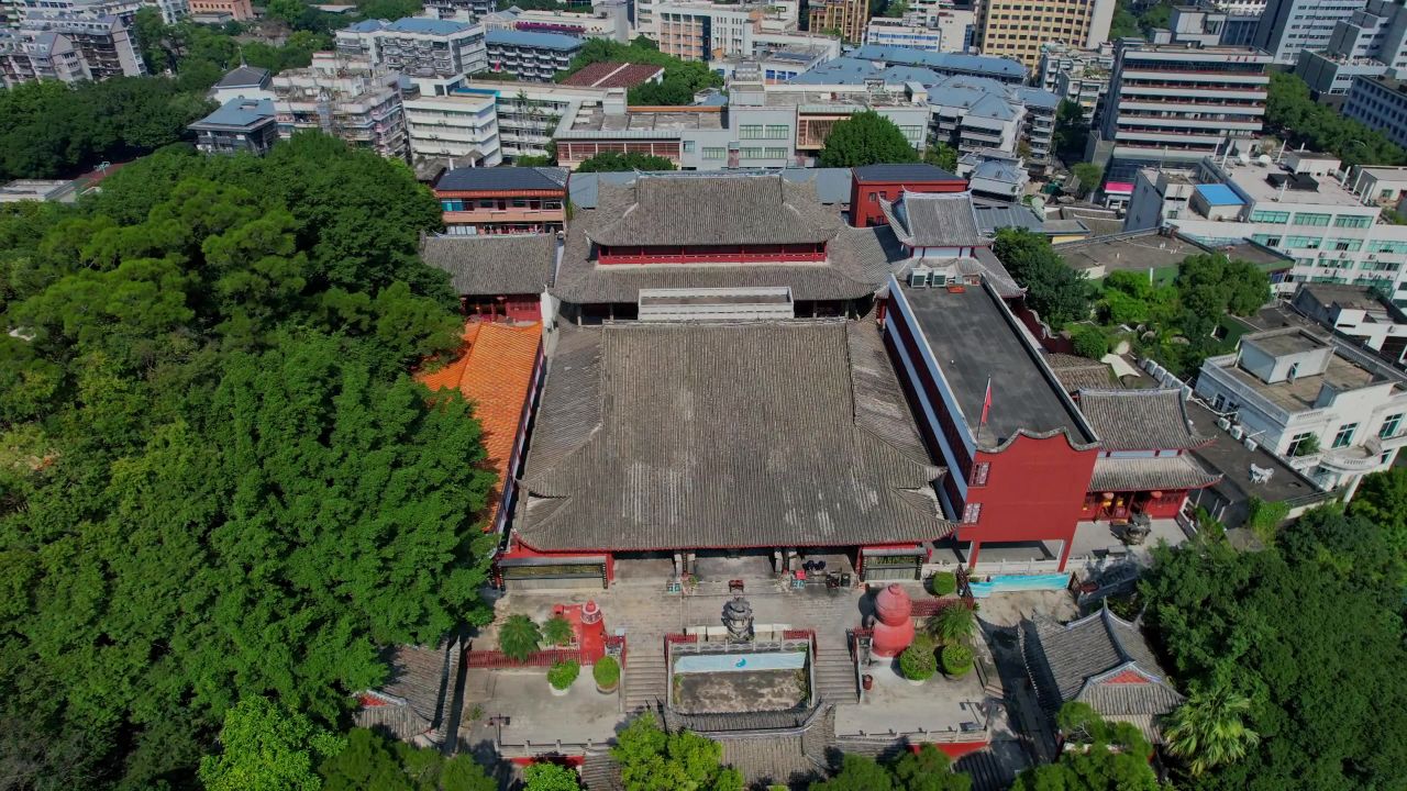 航拍福州九仙观景观 4