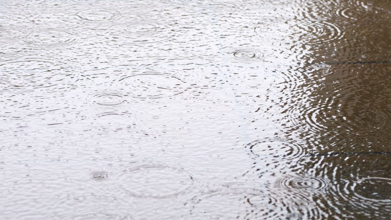 雨滴空镜头