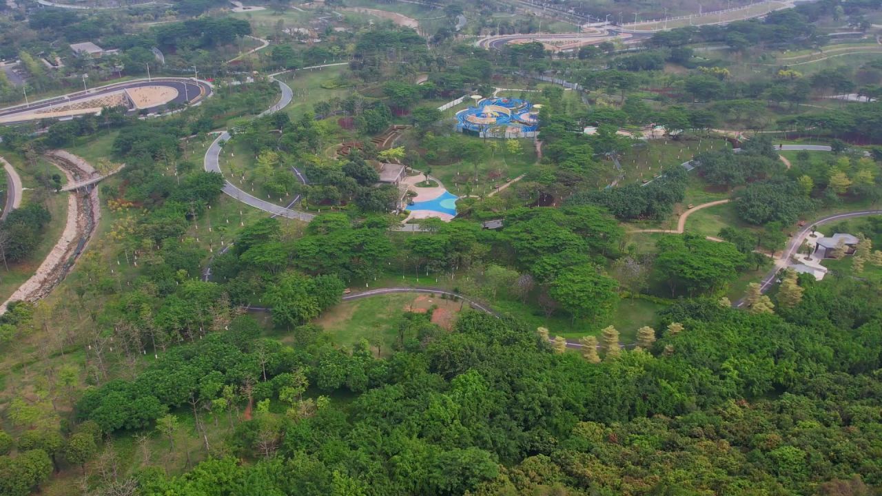 航拍厦门美峰生态公园 7
