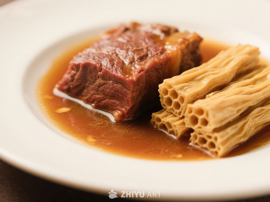 红烧牛肉配腐竹 178