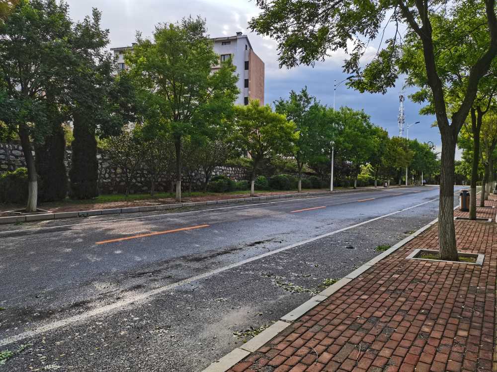 雨后街道