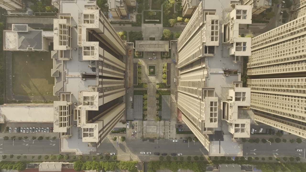 高楼俯瞰