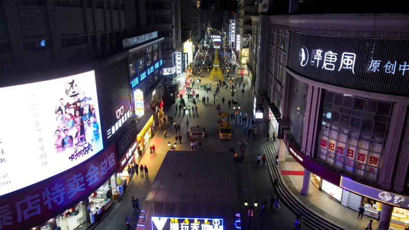 江西南昌城市风光航拍摄影图