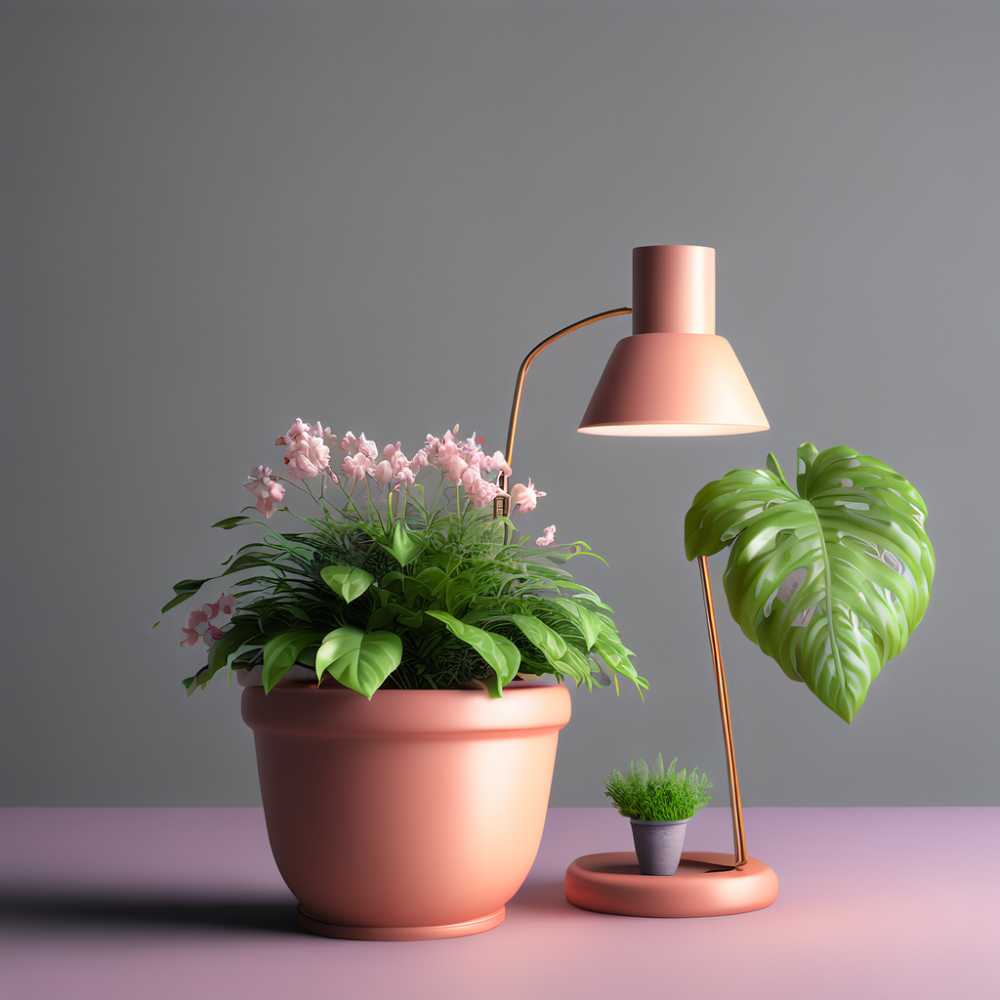 绿植花瓶摆放场景