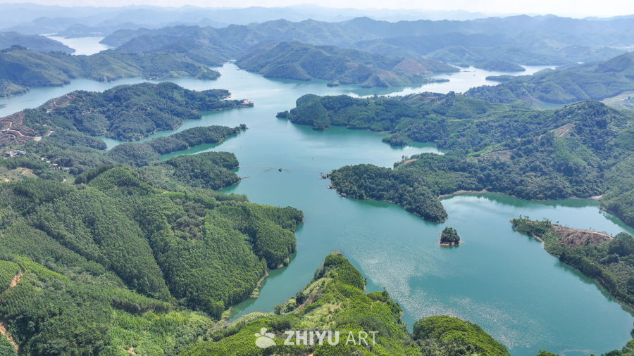 航拍贵州兴义万峰湖 南盘江畔山水 4