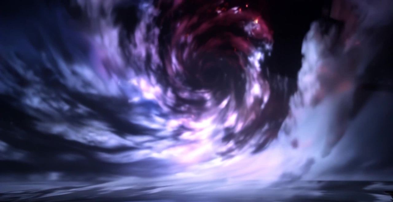 星云漩涡下的末日地平线