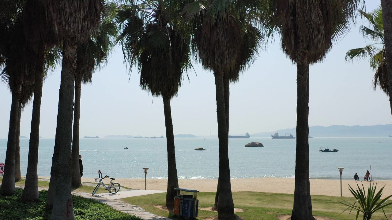 海边沙滩