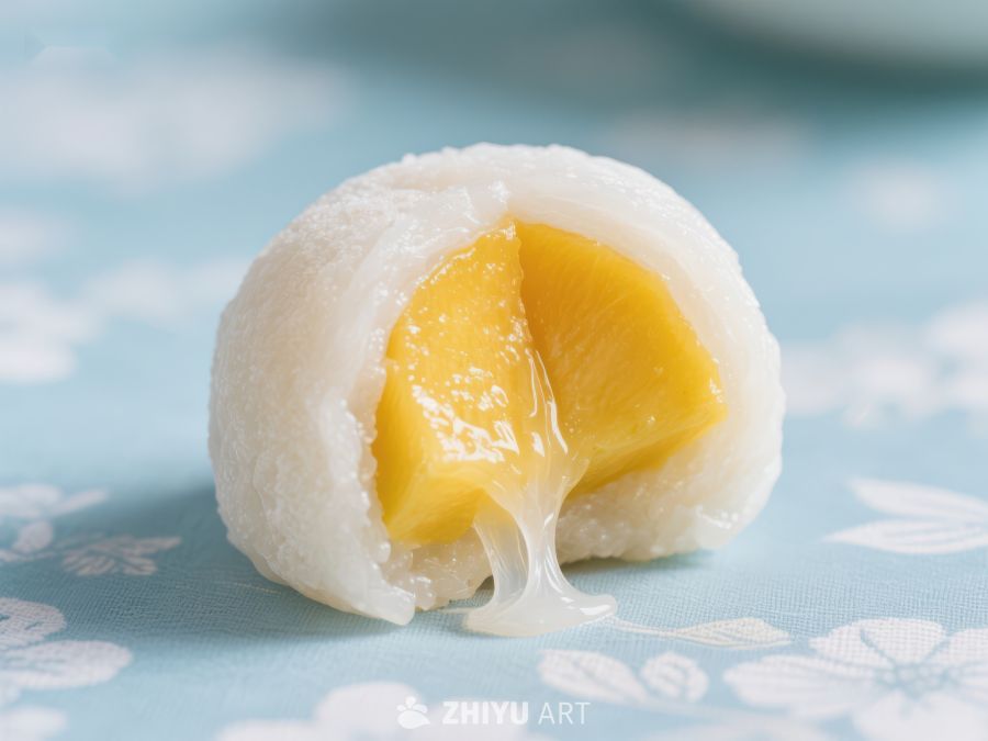 芒果糯米糍，甜蜜软糯