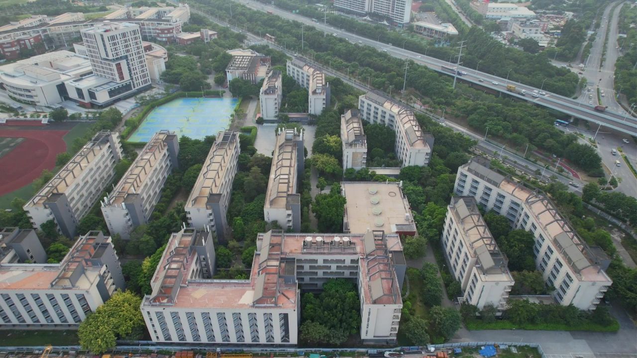 航拍厦门软件学院景观 4