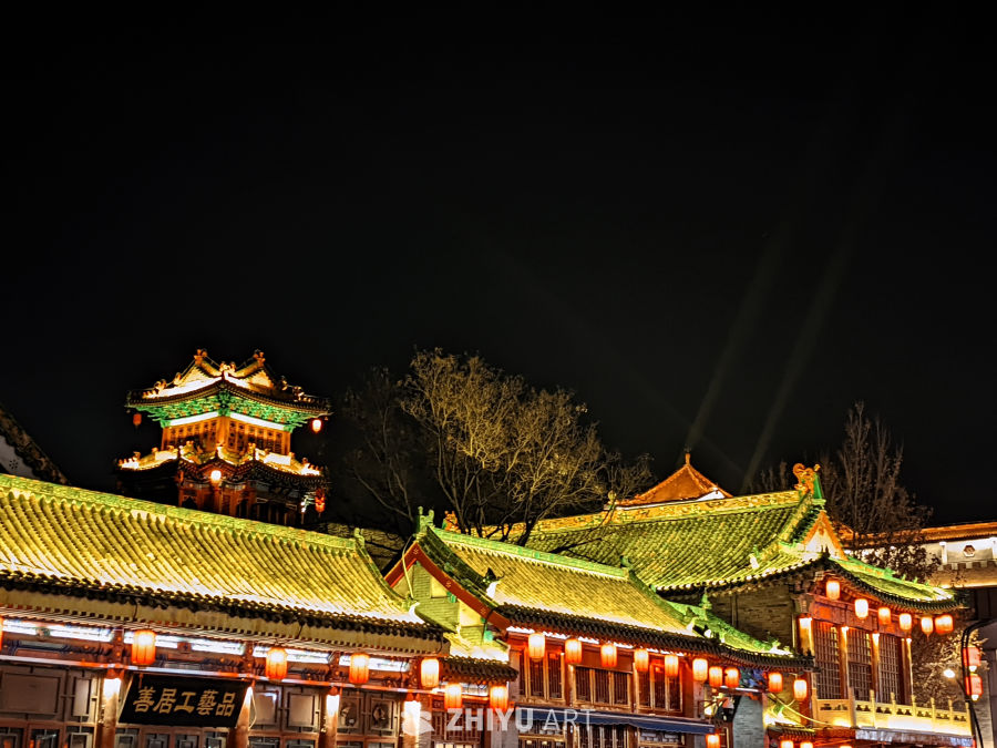 古街夜色
