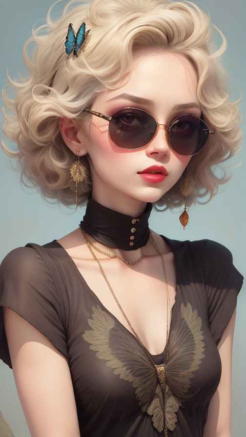 美女壁纸头像