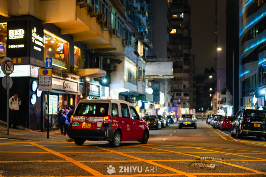 香港尖沙咀夜景扫街 2
