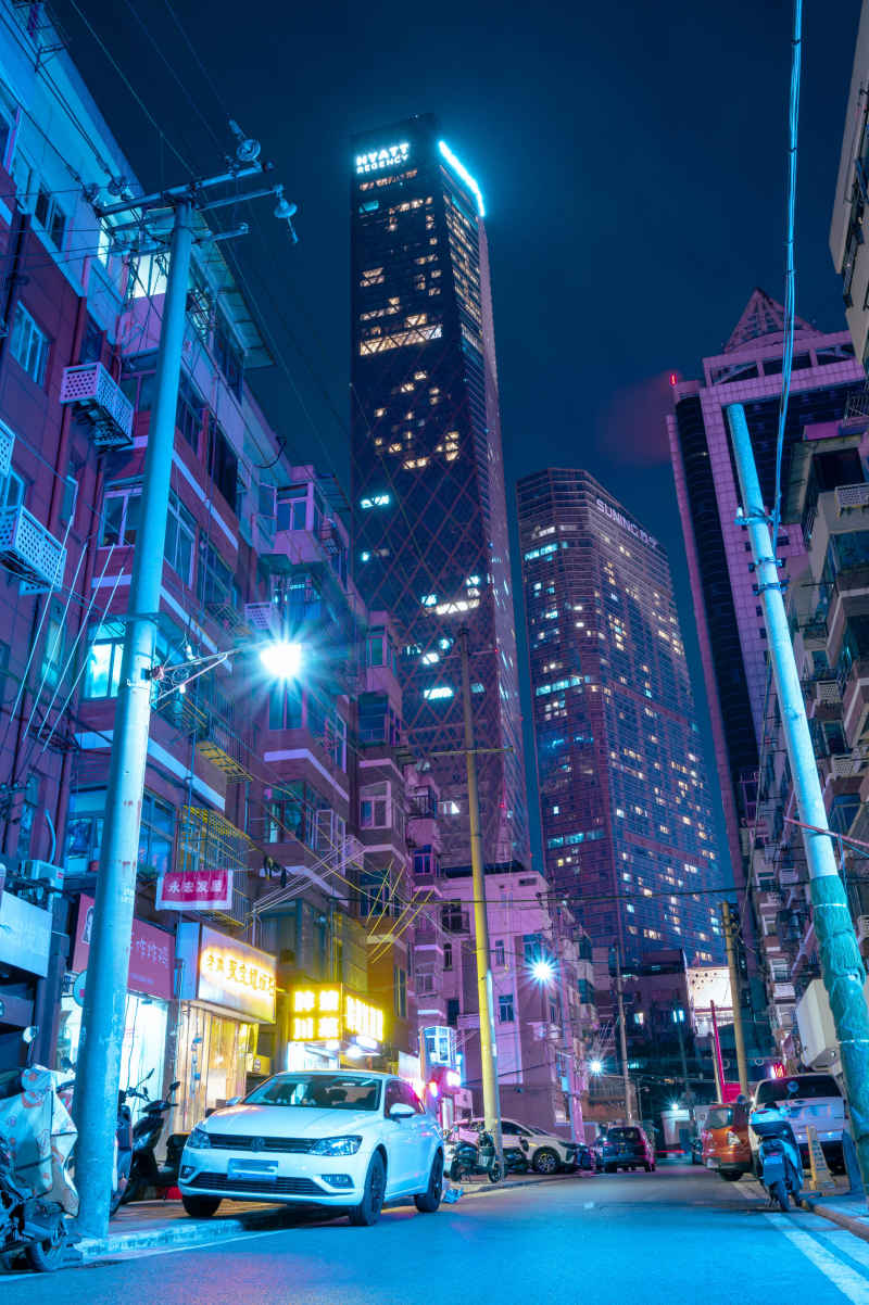 镇江夜景苏宁-朋克风格