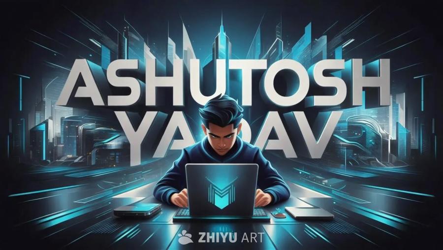 画面中显示着一个名为“Ashutosh Yadav