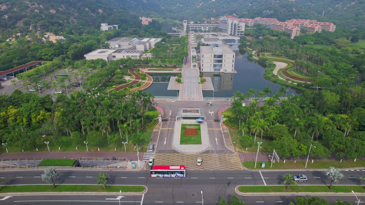 航拍厦门国家会计学院