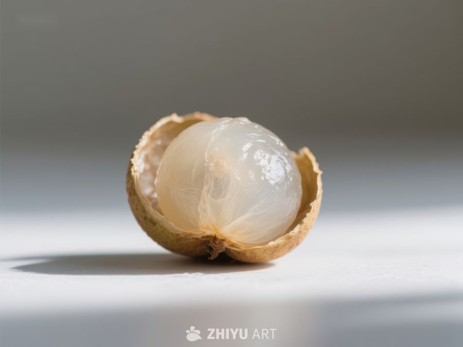 新鲜龙眼果肉特写 639