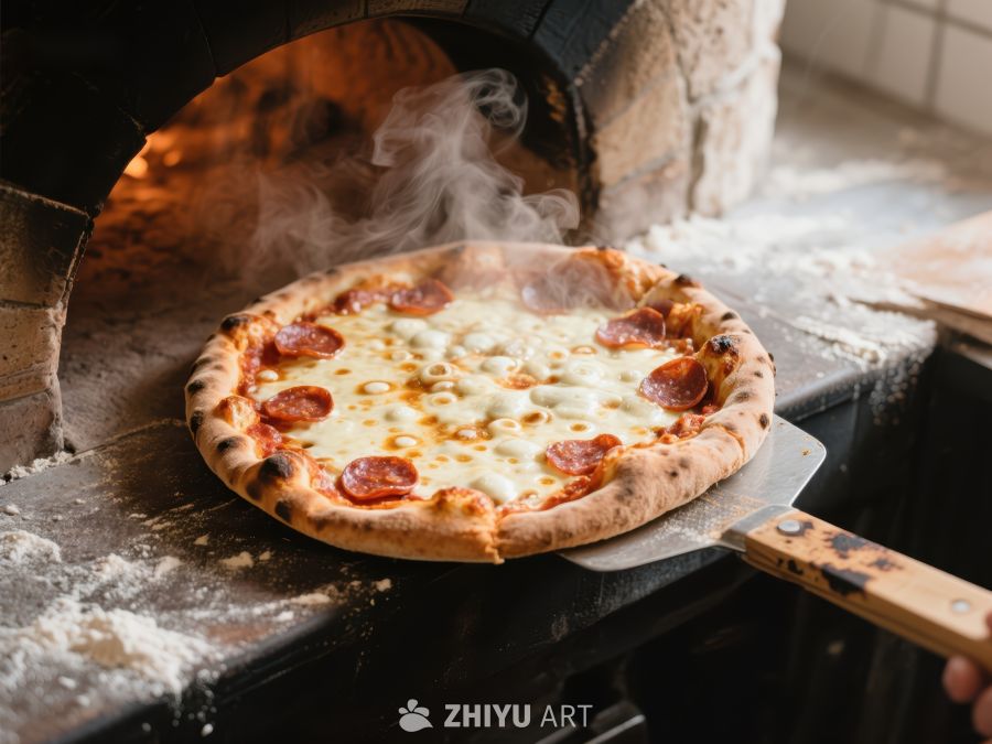 出炉的意大利披萨 86