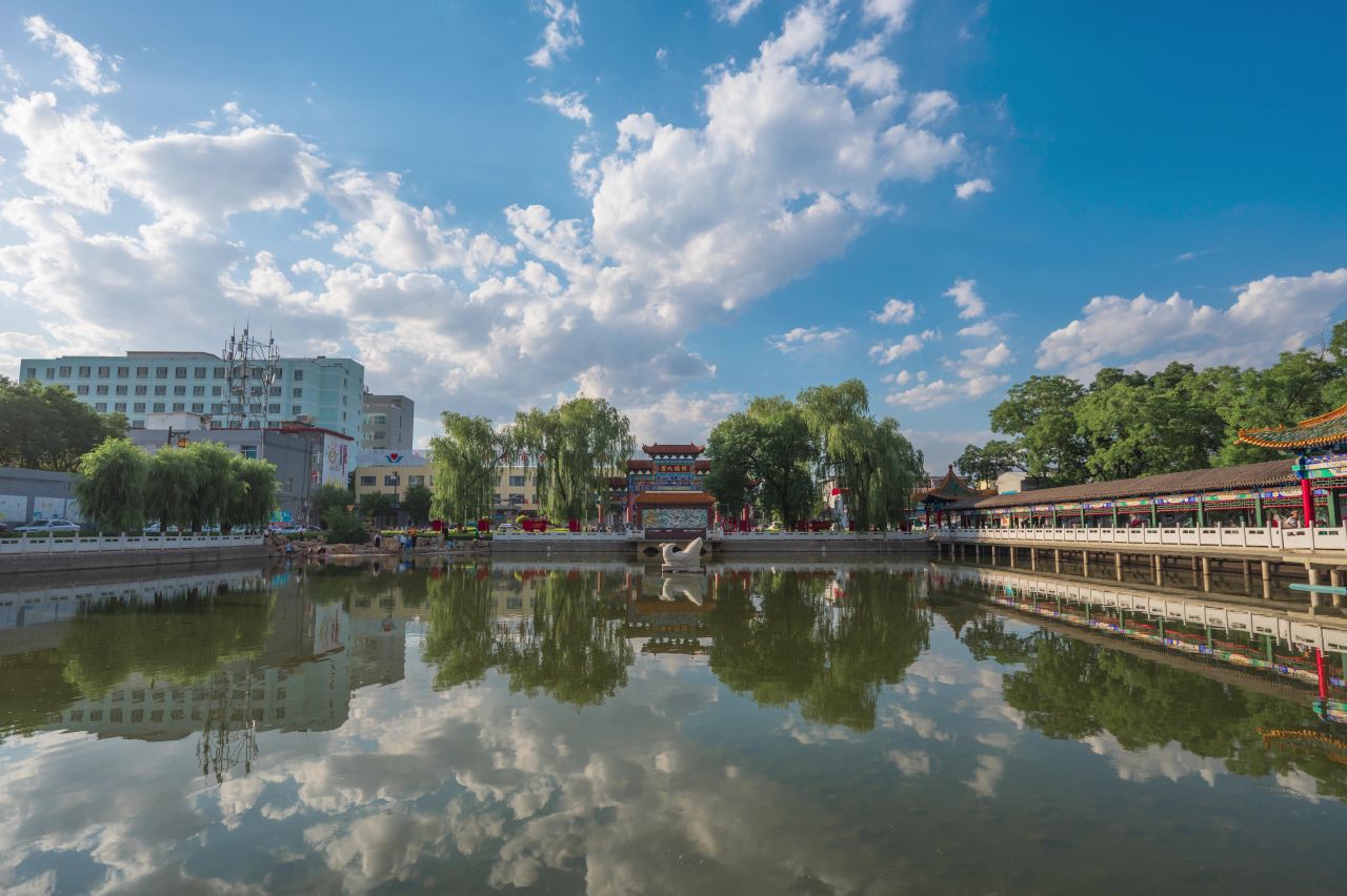 古钟公园多云延时