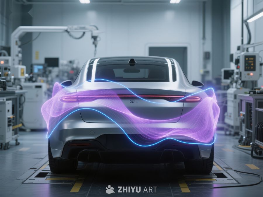 未来汽车生产线展示 414